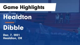 Healdton  vs Dibble  Game Highlights - Dec. 7, 2021