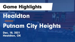 Healdton  vs Putnam City Heights Game Highlights - Dec. 18, 2021