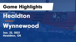 Healdton  vs Wynnewood  Game Highlights - Jan. 22, 2022