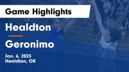Healdton  vs Geronimo Game Highlights - Jan. 6, 2023