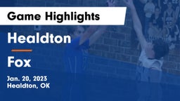 Healdton  vs Fox Game Highlights - Jan. 20, 2023