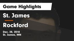 St. James  vs Rockford  Game Highlights - Dec. 28, 2018