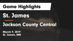 St. James  vs Jackson County Central Game Highlights - March 9, 2019