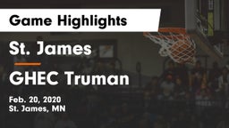 St. James  vs GHEC Truman Game Highlights - Feb. 20, 2020