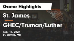 St. James  vs GHEC/Truman/Luther Game Highlights - Feb. 17, 2022