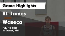 St. James  vs Waseca  Game Highlights - Feb. 10, 2023