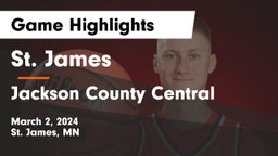 St. James  vs Jackson County Central  Game Highlights - March 2, 2024