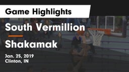 South Vermillion  vs Shakamak  Game Highlights - Jan. 25, 2019