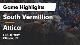 South Vermillion  vs Attica  Game Highlights - Feb. 8, 2019