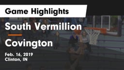 South Vermillion  vs Covington Game Highlights - Feb. 16, 2019