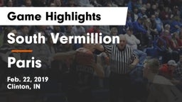 South Vermillion  vs Paris  Game Highlights - Feb. 22, 2019