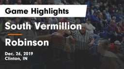 South Vermillion  vs Robinson  Game Highlights - Dec. 26, 2019
