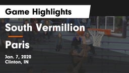 South Vermillion  vs Paris  Game Highlights - Jan. 7, 2020