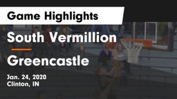 South Vermillion  vs Greencastle  Game Highlights - Jan. 24, 2020