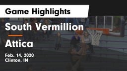 South Vermillion  vs Attica  Game Highlights - Feb. 14, 2020