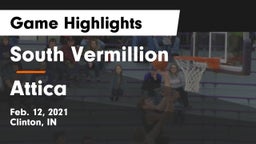 South Vermillion  vs Attica  Game Highlights - Feb. 12, 2021