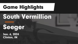 South Vermillion  vs Seeger  Game Highlights - Jan. 6, 2024