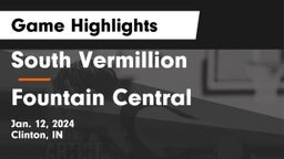 South Vermillion  vs Fountain Central  Game Highlights - Jan. 12, 2024