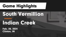 South Vermillion  vs Indian Creek  Game Highlights - Feb. 28, 2024