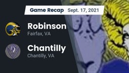 Recap: Robinson  vs. Chantilly  2021