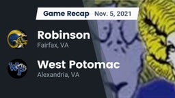 Recap: Robinson  vs. West Potomac  2021
