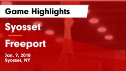 Syosset  vs Freeport  Game Highlights - Jan. 9, 2018