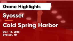 Syosset  vs Cold Spring Harbor  Game Highlights - Dec. 14, 2018