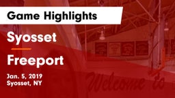 Syosset  vs Freeport  Game Highlights - Jan. 5, 2019