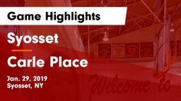 Syosset  vs Carle Place  Game Highlights - Jan. 29, 2019