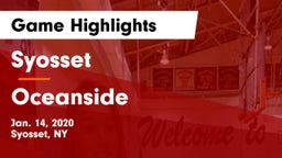 Syosset  vs Oceanside  Game Highlights - Jan. 14, 2020