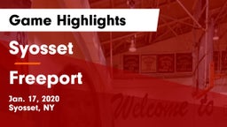 Syosset  vs Freeport  Game Highlights - Jan. 17, 2020