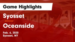 Syosset  vs Oceanside  Game Highlights - Feb. 6, 2020