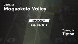 Matchup: Maquoketa Valley vs. Tipton  2016