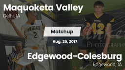 Matchup: Maquoketa Valley vs. Edgewood-Colesburg  2017