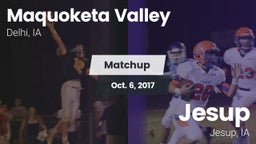 Matchup: Maquoketa Valley vs. Jesup  2017