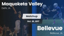 Matchup: Maquoketa Valley vs. Bellevue  2017