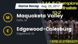 Recap: Maquoketa Valley  vs. Edgewood-Colesburg  2017