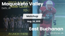 Matchup: Maquoketa Valley vs. East Buchanan  2018