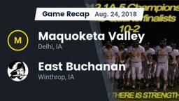 Recap: Maquoketa Valley  vs. East Buchanan  2018