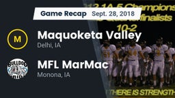 Recap: Maquoketa Valley  vs. MFL MarMac  2018