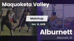 Matchup: Maquoketa Valley vs. Alburnett  2018