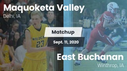 Matchup: Maquoketa Valley vs. East Buchanan  2020