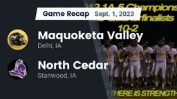 Recap: Maquoketa Valley  vs. North Cedar  2023