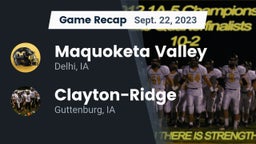 Recap: Maquoketa Valley  vs. Clayton-Ridge  2023