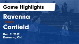 Ravenna  vs Canfield  Game Highlights - Dec. 9, 2019