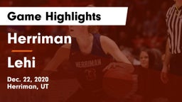 Herriman  vs Lehi  Game Highlights - Dec. 22, 2020