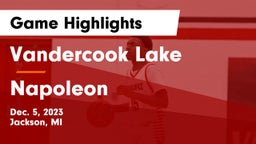 Vandercook Lake  vs Napoleon  Game Highlights - Dec. 5, 2023