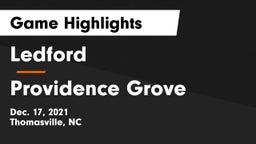 Ledford  vs Providence Grove  Game Highlights - Dec. 17, 2021
