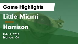 Little Miami  vs Harrison Game Highlights - Feb. 2, 2018