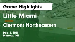 Little Miami  vs Clermont Northeastern  Game Highlights - Dec. 1, 2018